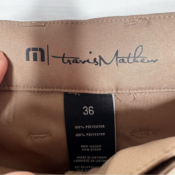 Travis Mathew Khaki Open To Close Pants Size 36 - Picture 9 of 9